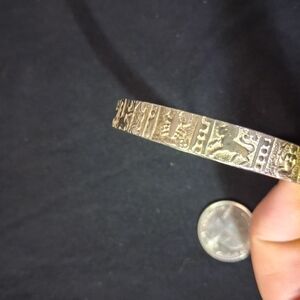 Silver Horrorscope Jangle Bracelet